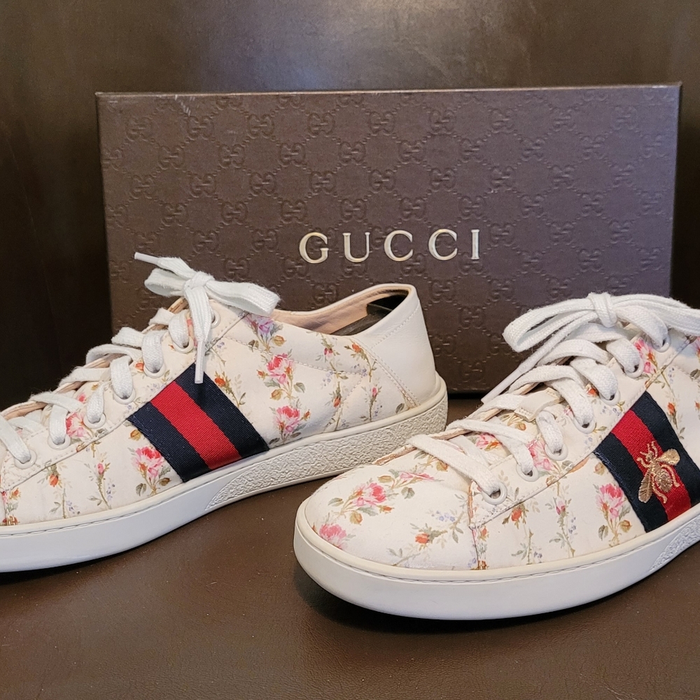 Gucci Regent Blossom Sneakers size 39.5